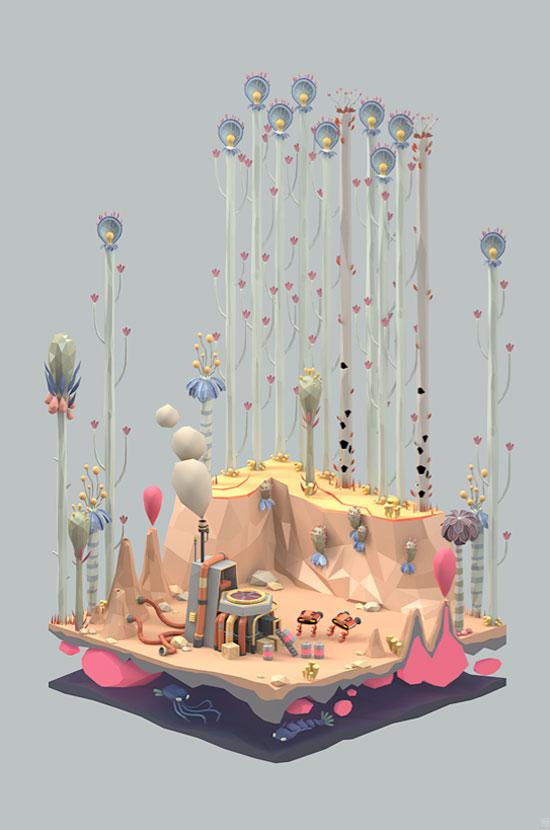 L’art polygonal de Erwin Kho