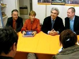></div> Les 4 candidats centristes (UDF-Mouvement Démocrate) en Haute-Vienne