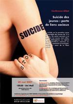 Conférence « Suicide des jeunes : perte de lien...