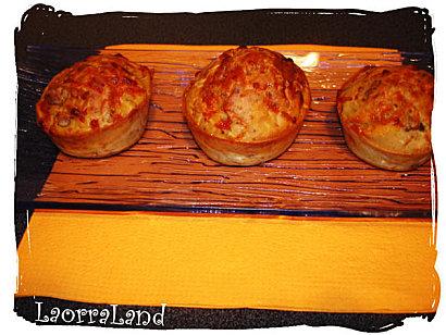 Petit Muffins d'automne au fromage et noix