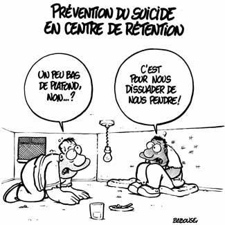 Huis Clos… ou l’enfer des CRA. Suicide centre de rétention