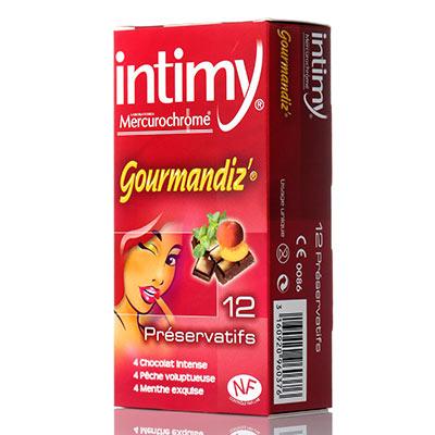 Les preservatifs Intimy Gourmandiz'®