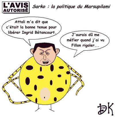 L'avis autorisé : Sarko et le Marsupilami