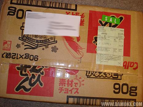 [Arrivage] Carton de Crevettes du Japon