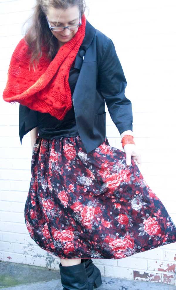 des roses et de la dentelle