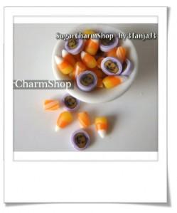 Bonbons d'halloween en pâte fimo