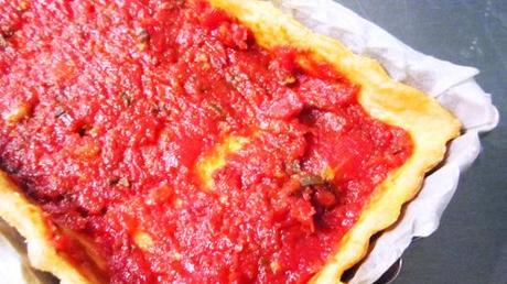 Tarte courgettes, tomates & mozza // Tartes Kluger