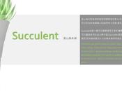 Succulent capteur rosée durable