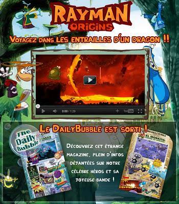 Nouveau trailer de Rayman Origins