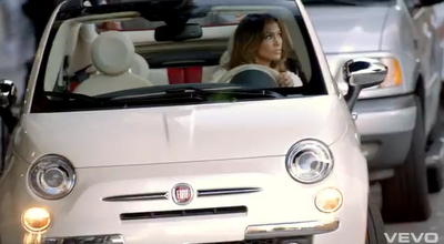 Quand le clip vidéo et le spot publicitaire ne font qu'un: Jennifer Lopez pour la Fiat 500