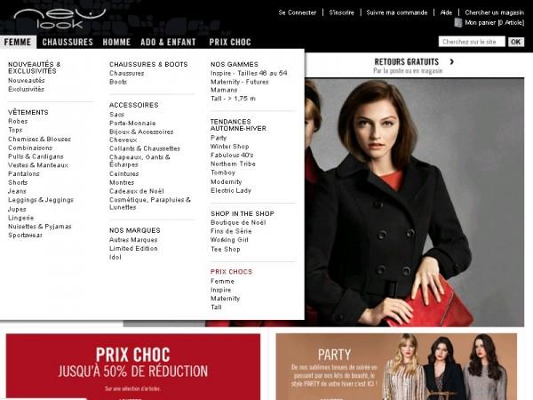 Le nouvel e-shop de New Look enfin en ligne !