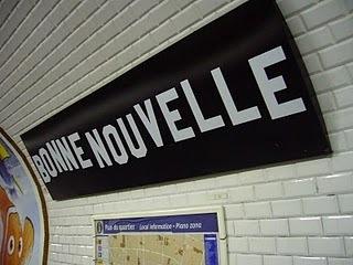 Metro Paris - Ligne 8 - Station Bonne Nouvelle (1)
