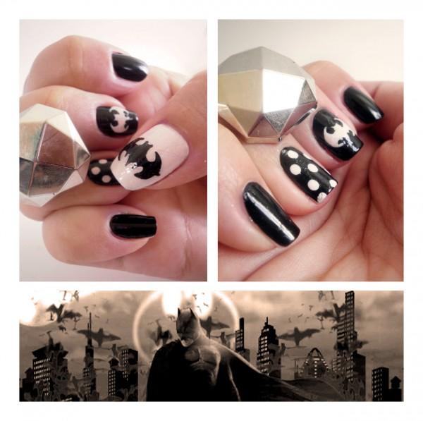 Halloween: le nail art de Batman