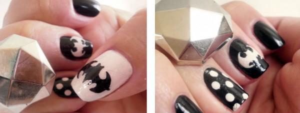 Halloween: le nail art de Batman