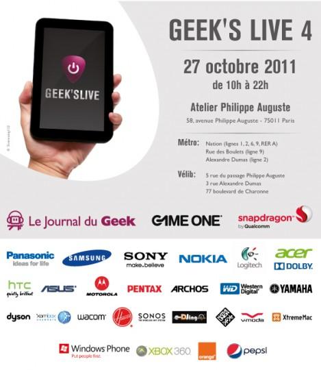 web invit5 469x54011 Geek’s Live 4 : Qualcomm, GameOne, Xbox360, Pepsi et Orange