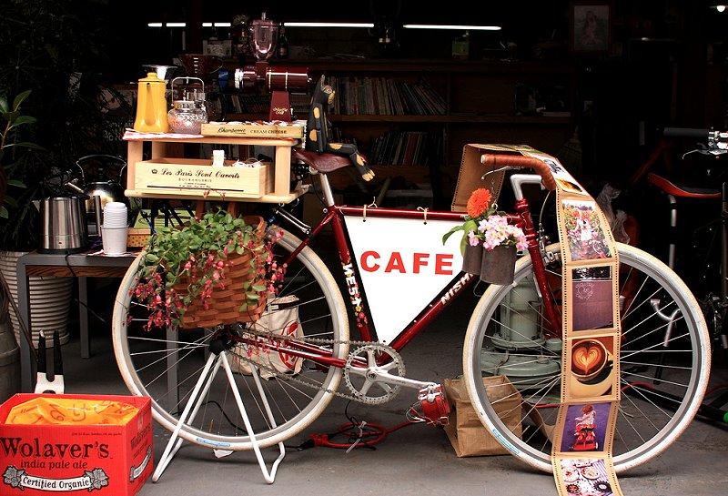 Today I love … Coffee bike!