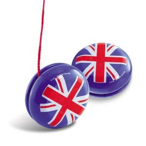 Yoyo en bois Union Jack : so trendy !