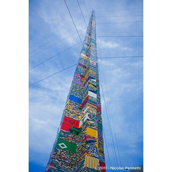 La tour Lego la plus haute du monde est française