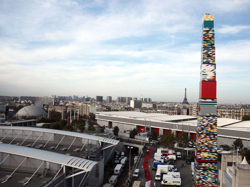 La tour Lego la plus haute du monde est française