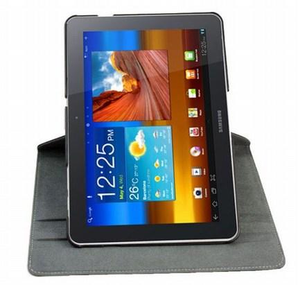 Le test d’une housse rotative pour la Galaxy Tab 10.1