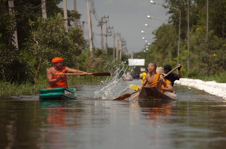Les inondations en Thaïlande en photo