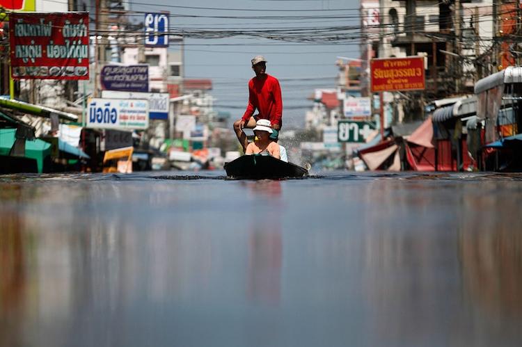 Les inondations en Thaïlande en photo