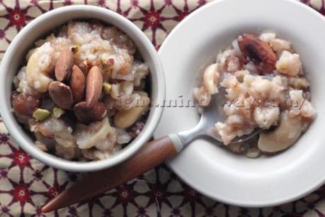Porridge Végétal réconfortant aux saveurs indiennes