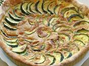 Tarte courgettes curry