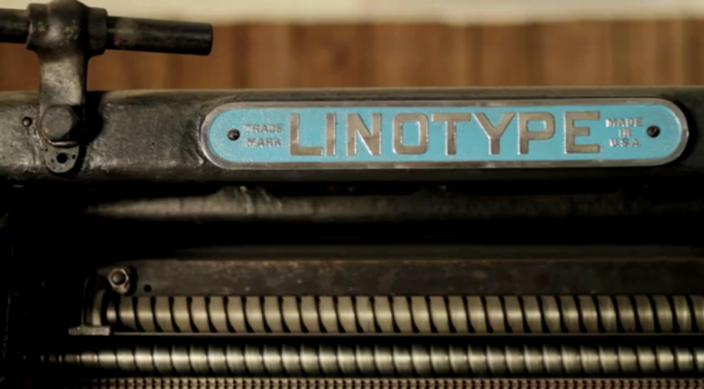 Linotype : Le film
