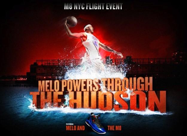 nike melo m8 nyc Show Nike Jordan Melo M8 à NYC