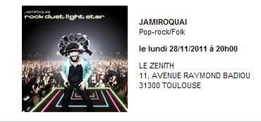 Jamiroquai toulouse