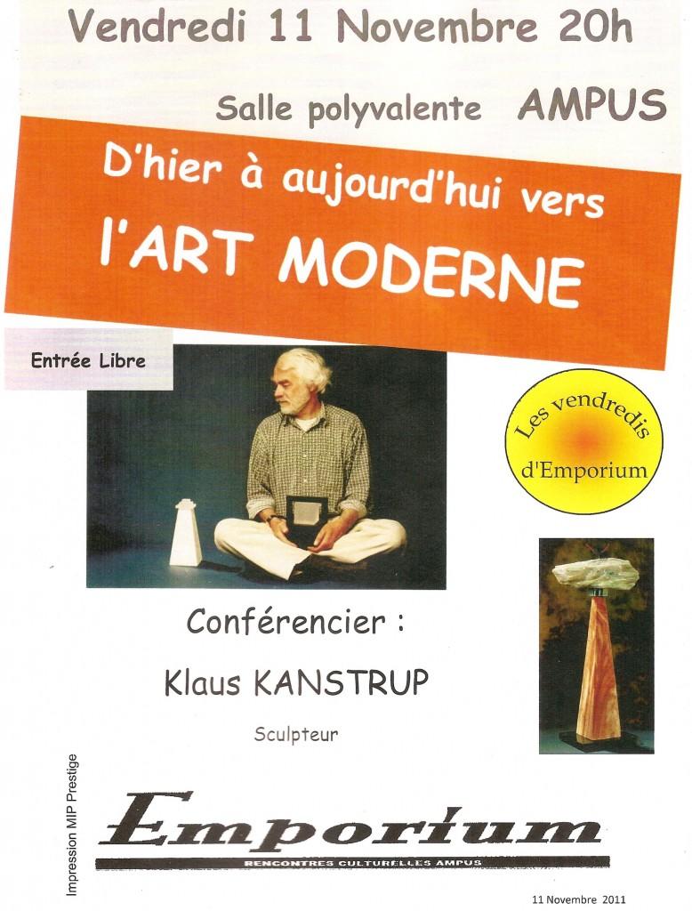 Conférence sur l’Art