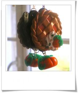 Tarte à la citrouille fimo