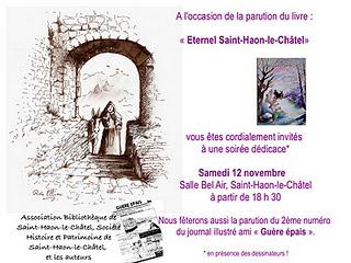 Eternel Saint-Haon-le-Châtel : parution le 12 Novembre