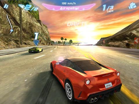 Le jeu de course « Asphalt 6: Adrenaline » est en promo sur iPhone/ipad