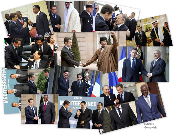 Sarkozy et les dictateurs