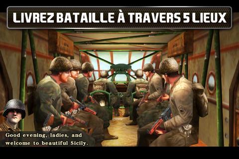 Le jeu Brothers In Arms® 2: Global Front Free+ pour iPhone et iPad est Gratuit