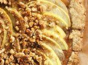 Tarte pommes noix