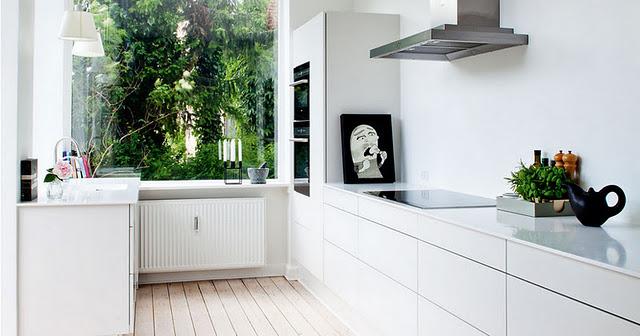 Une cuisine dans la véranda