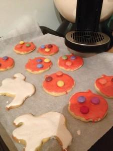 Biscuits halloween (bin oui faut bien)