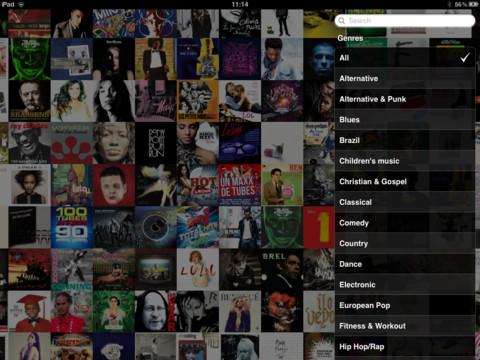Wall Of Sound: 20 millions de titres musicaux sur votre iPhone/iPad