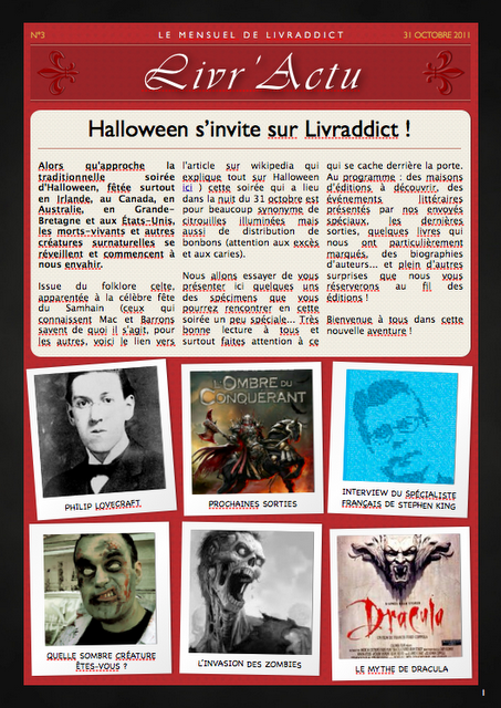 le Livr'Actu n°3 vient de sortir
