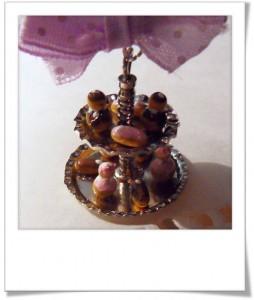 Plateau de patisseries fimo