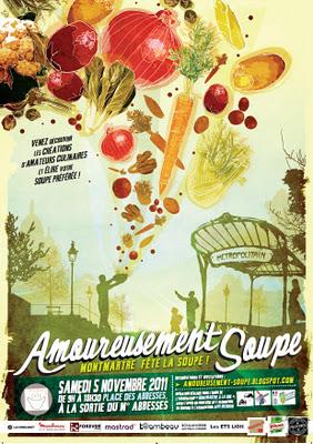 {News de novembre} Pâtisseries imaginaires, Antonio et Gennaro, le premier festival de la soupe à Paris