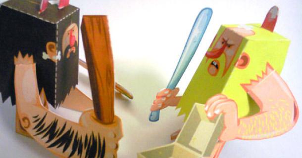 Blog_Paper_Toy_papertoys_Cavemen_Jerom