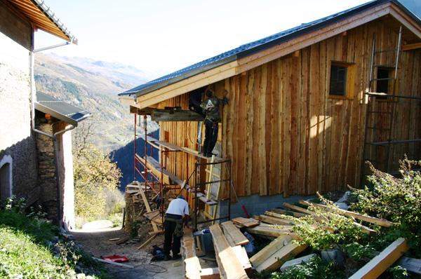 Comment transformer une grange en chalet ?