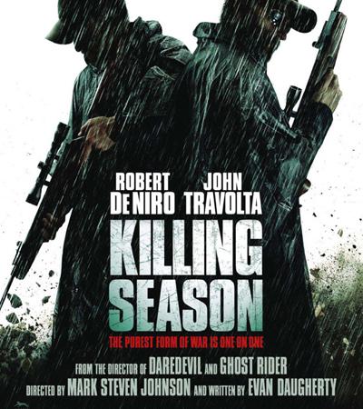 Cinéma : Killing Season (tournage)