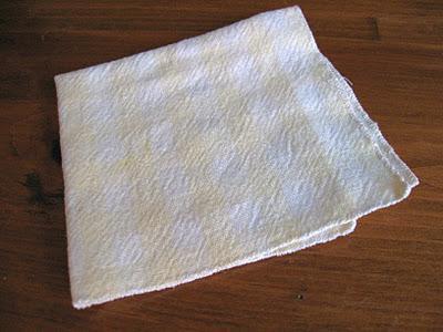 Éco-tuto:  Des serviettes de table réutilisables pour les enfants