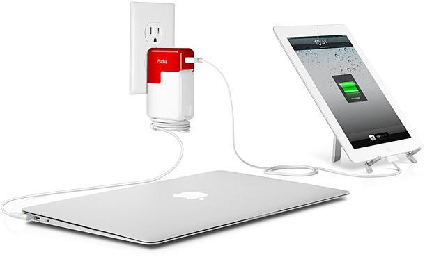 PlugBug recharge votre MacBook en même temps que votre iPhone...
