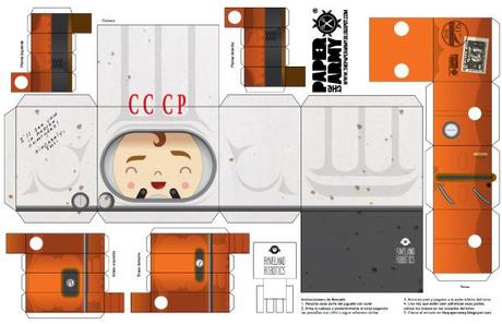Blog_Paper_Toy_papertoy_Paper_Gagarin_template_preview Paper Gagarin – olskool (50 ans !)